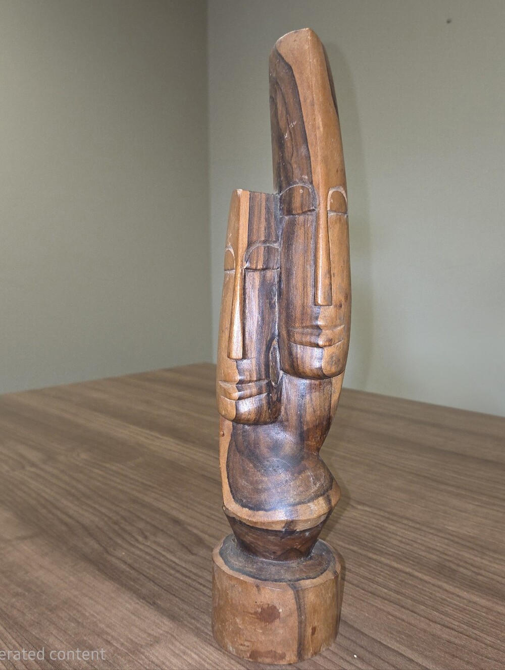 Tiki Wood Carving Lovers Vintage Islands